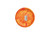 Used Infinite Discs RUBBER PUTTER 174 Disc Golf Putter Orange 11842-S000233712 View 2