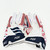 Used Adidas FILTHY QUICK YOUTH FB Gloves White/Red/Navy LG 11805-S000088825 View 2