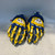 Used STX ASSULT Lacrosse Gloves Mens Royal Blue 13" 11878-S000031458 View 2