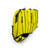Used DRIBBLEUP GLOVE BB/SB Glove RH Throw Yellow 10" 11735-S000369267 View 3