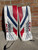 Used CCM AXIS 1.9 Goalie Leg Pads Junior White/Red/Navy 30" 11891-S000323446 View 1