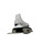 Used American Athletic FIGURE SKATES Girls Figure Skate White Youth 09.0 11836-S000043432 View 3
