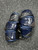 Used STX K18 Lacrosse Arm Pads/Guards Navy Blue SM 11849-S000044537 View 1