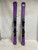 Used Fischer RANGER Girls DH Ski/Binding Purple 110 cm 11855-S000210297 View 1