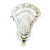 Used Warrior REGULATOR MAX Mens Lacrosse Head White 11820-S000062917 View 1