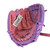 Used Rawlings GIRLS RULE LIGHTNING GLOVE 9 LH BB/SB Glove LH Throw Pink 9" 11708-S000200286 View 1