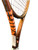 Used Wilson PRO STAFF 97L Adult Tennis Racquet Brown 4 3/8" View 4