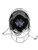 Used Xenith ALL WHITE FB Helmet Navy Blue MD 11850-S000025976 View 3
