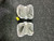 Used STX CELL VI Lacrosse Arm Pads/Guards White MD 10743-C000495452 View 2