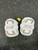 Used STX CELL VI Lacrosse Arm Pads/Guards White MD 10743-C000495452 View 1