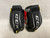 Used CCM TACKS 9550 Youth Elbow Pads Black And Yellow LG 11855-S000210450 View 1