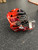 Used Bauer NME 7 Senior Goalie Helmet/Mask Red MD 11162-S000466445 View 2