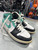 Used Jordan 1 MID Basketball Shoes M Turquoise Senior 9 11337-S000497831 View 1