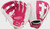 Easton Ghost Flex 10-inch Fastpitch Softball Glove, White/Pink View 1