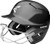 Easton Alpha Softball Batting Helmet with Mask, Black View 1