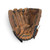 Used Mizuno MVT 1251 Baseball Glove 12.5" Left Hand Throw Brown, palm view View 1