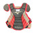 Used Mizuno SAMURAI Catchers Chest Protector Red Youth 11484-S000314032 View 1