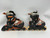 Used ABEC 3 CHROME Child Roller Quad Skates Black Adjustable 11879-S000024978 View 3