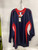 Used Kamazu PRACTICE JERSEY Hockey Practice Jersey White/Red/Navy LG 11851-S000053220 View 1