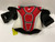 Used CCM U+ FIT07 Junior Shoulder Pads White/Black/Red SM 11855-S000210837 View 2