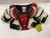 Used CCM U+ FIT07 Junior Shoulder Pads White/Black/Red SM 11855-S000210837 View 1