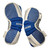Used Warrior BURN Lacrosse Arm Pads/Guards Royal Blue LG 11947-S000171743 View 3