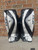 Used Reebok 6K Goalie Leg Pads Junior White And Black 29" 11891-S000324276 View 1