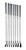Used Dunlop LINER FORCE Mens Iron Set LH 3I-PW 11471-S000177970 View 4