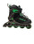 Used PAPAISON INLINE SZ 1-4 Junior Rec Fitness Skates Black Adjustable 11814-S000405610 View 1