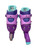 Used LOCAVUN ADJ ROLLER BLADES Child Roller Quad Skates Purple Adjustable 11836-S000043780 View 4