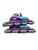 Used LOCAVUN ADJ ROLLER BLADES Child Roller Quad Skates Purple Adjustable 11836-S000043780 View 5