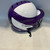 Used RIP-IT PURPLE AND WHITE SB Batting Helmet w/Mask White One Size 11878-S000031793 View 2