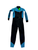 Used HEVTO CORAL 1 Junior Full Suit / Wetsuit Black And Carolina Blue Size 14 11731-S000173916 View 2