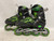 Used RollerDerby ION ADJ 2-5 Junior Rec Fitness Skates Black Adjustable 11855-S000210903 View 2