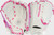 Easton Ghost NX 12.5-inch Fastpitch Softball Glove, White/Pink View 1