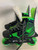Used Mission LIL RIPPER 11-1 Child Aggressive Skates Green Adjustable 11823-S000042166 View 3