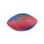Used Collegiate Toy Football Red/Blue, top view View 1