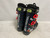 Used Rossignol EASY ENTRY Boys DH Ski Boot Navy Blue And Orange 265 MP - M08.5 - W09.5 11855-S000210988 View 2