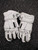 Used Under Armour COMMAND PRO III Lacrosse Gloves Mens White 12" 11849-S000044918 View 1