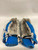 Used True AX9 Lacrosse Gloves Mens Carolina Blue 13" 11851-S000053443 View 2