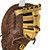 Used Wilson A2000 A2802 PS-DBBL BB/SB First Base LH Throw Brown 12" 11484-S000314258 View 3