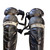 Used All-Star LG30SPRO Catchers Leg Guards Black Intermed 11760-S000098811 View 2