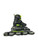 Used Rollerblade MICROBLADE 3WD Junior Roller Quad Skates Green Adjustable 11836-S000043982 View 5