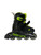 Used Rollerblade MICROBLADE 3WD Junior Roller Quad Skates Green Adjustable 11836-S000043982 View 1