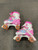 Used GONEX QUAD SKATES ADJ 1-4 Junior Roller Quad Skates Pink Adjustable 11614-S000245396 View 2