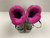 Used Lange STARLET RSJ 50 Girls DH Ski Boot Pink And White 175 MP - Y11 11855-S000211184 View 2