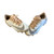 Used Nike DIAMOND CLEATS BB/SB Cleats White Junior 03 11760-S000098987 View 2