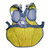 Used Wilson CHEST PROTECTOR Catchers Chest Protector Navy Blue Adult 11450-S000530428 View 2