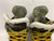 Used Bauer SUPREME M40 Junior Hockey Skate White/Black/Yellow Junior 01 11855-S000211220 View 2