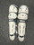 Used Wilson JGN Catchers Leg Guards Grey Junior 11726-S000304494 View 1